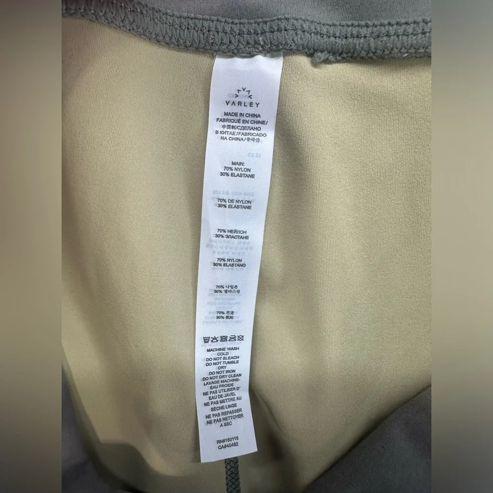 Varley Luna Legging In Golden Green Tie Dye Size Large - Picture 8 of 8